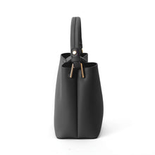 Load image into Gallery viewer, WENDY BUCKET BAG BLACK
