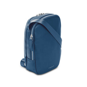 STOCKHOLM CROSSBODY BAG BLACK - LAPIS BLUE