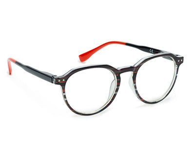 STRIPED READING GLASSES