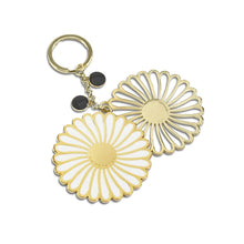 Load image into Gallery viewer, MARGUERITE MIRROR KEYRING
