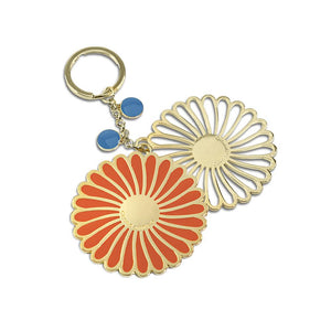 MARGUERITE MIRROR KEYRING