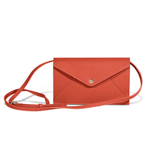 WALLET BAG ENVELOPE STYLE WITH REMOVABLE CROSSBODY STRAP